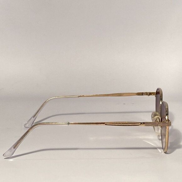 Black and Silver Metal Sunglasses Rounded Square UV400 NWT - Picture 6 of 10